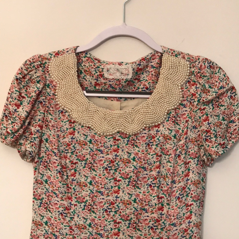 Five Plus Vintage Pearl Dress